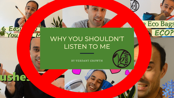 Why You Shouldn't Listen to Me